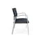 Lesro Newport 2 Seat Tandem Seating Metal Frame No Center Arms, Silver, RS Night Sky Upholstery NP1501 - alternate 3